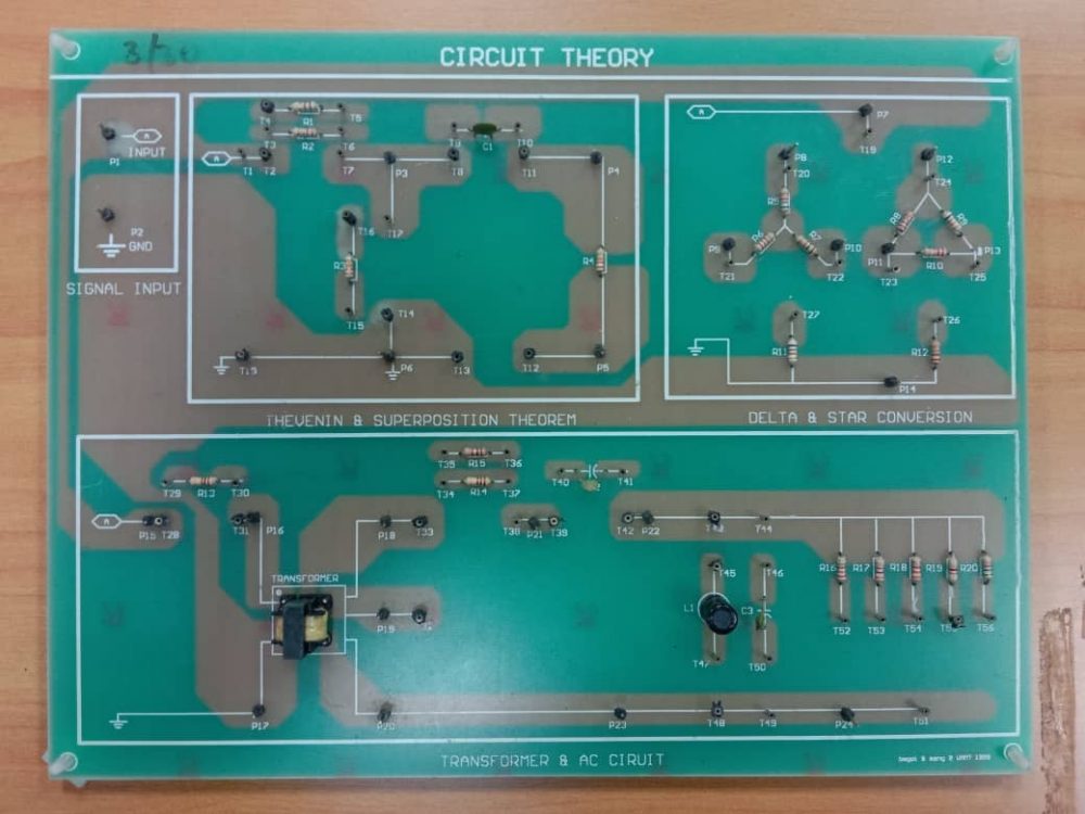 Circuit Theory Experiment board