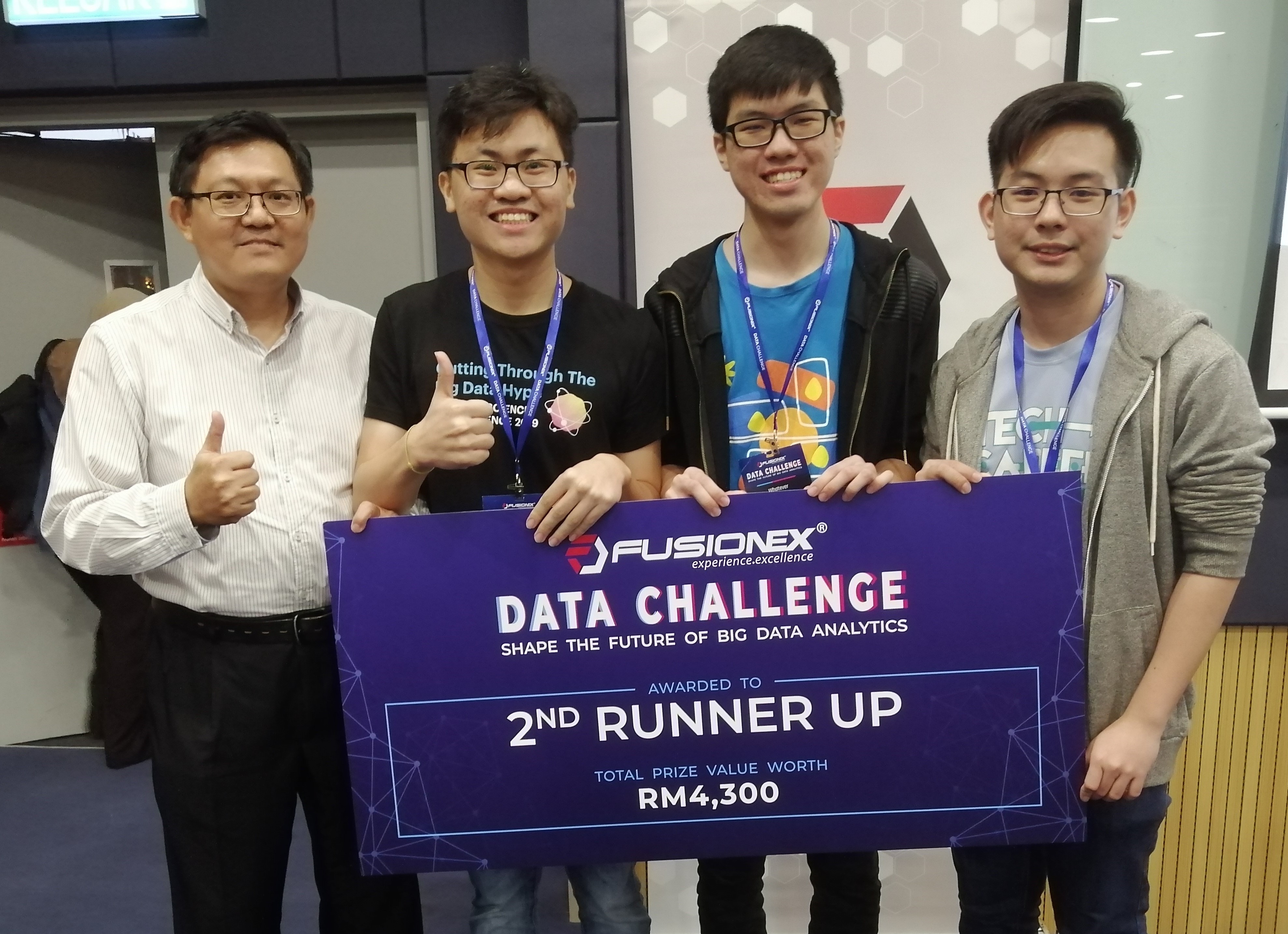 Multimedia University 2nd runner up