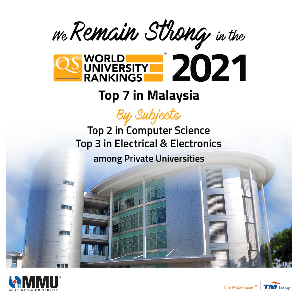 Multimedia University Mmu Standing Among Top 7 Private Universities In Malaysia