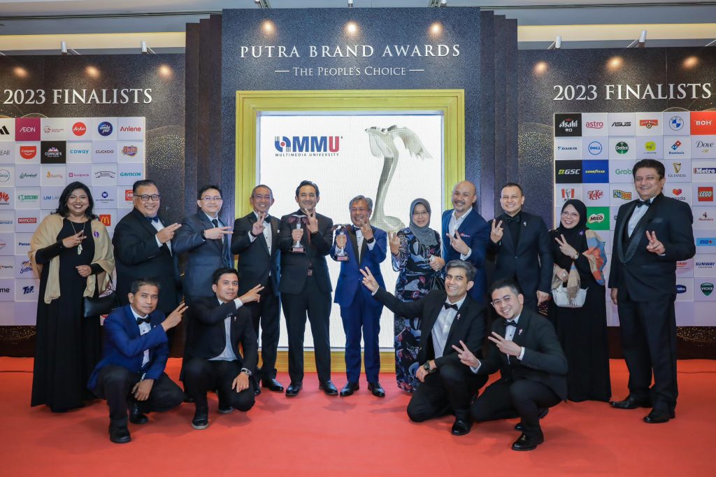 MMU Bags Platinum Award at Putra Brand Awards 2023 - Multimedia University
